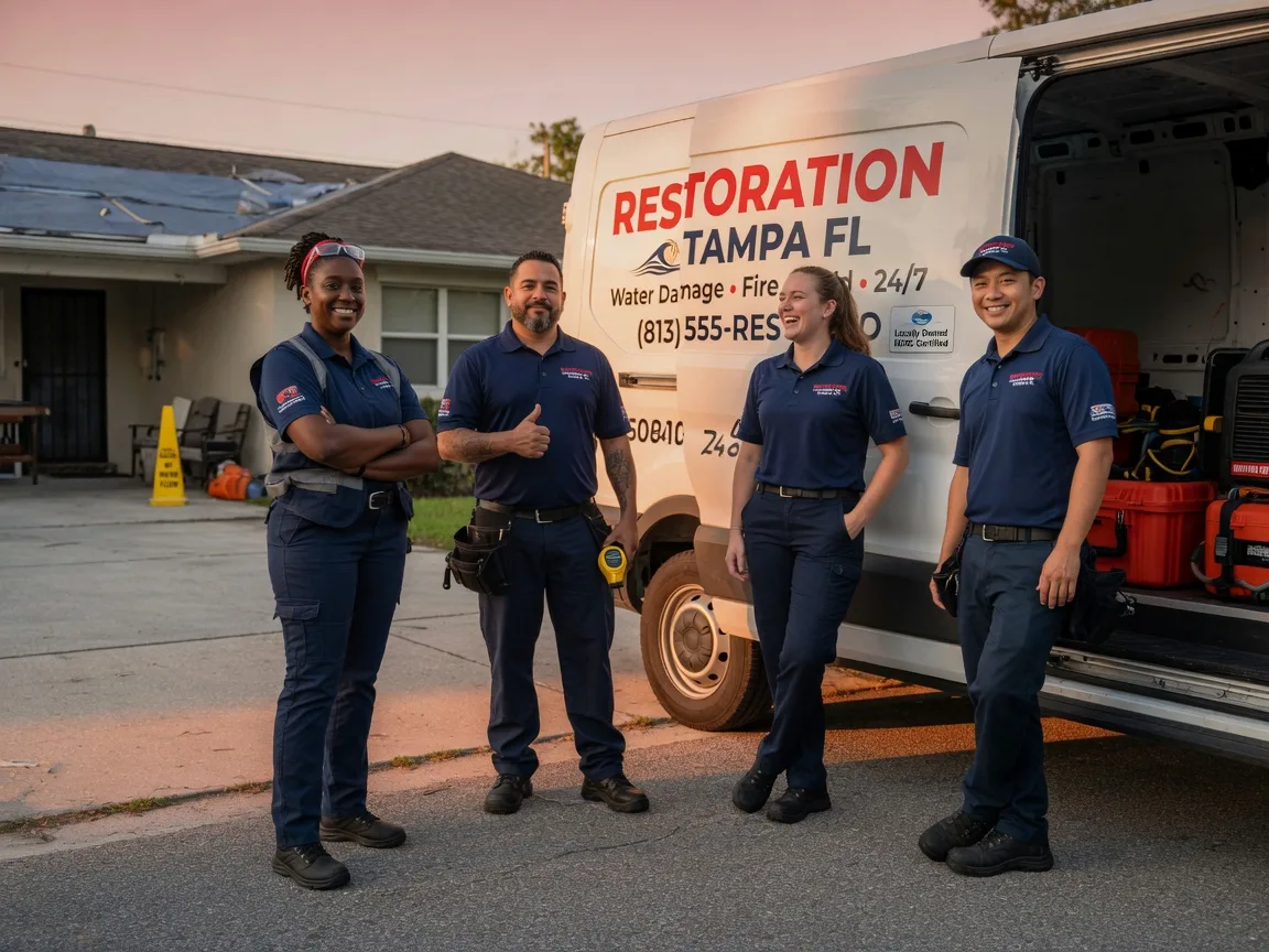 Water Damage Restoration company in Rex, NC